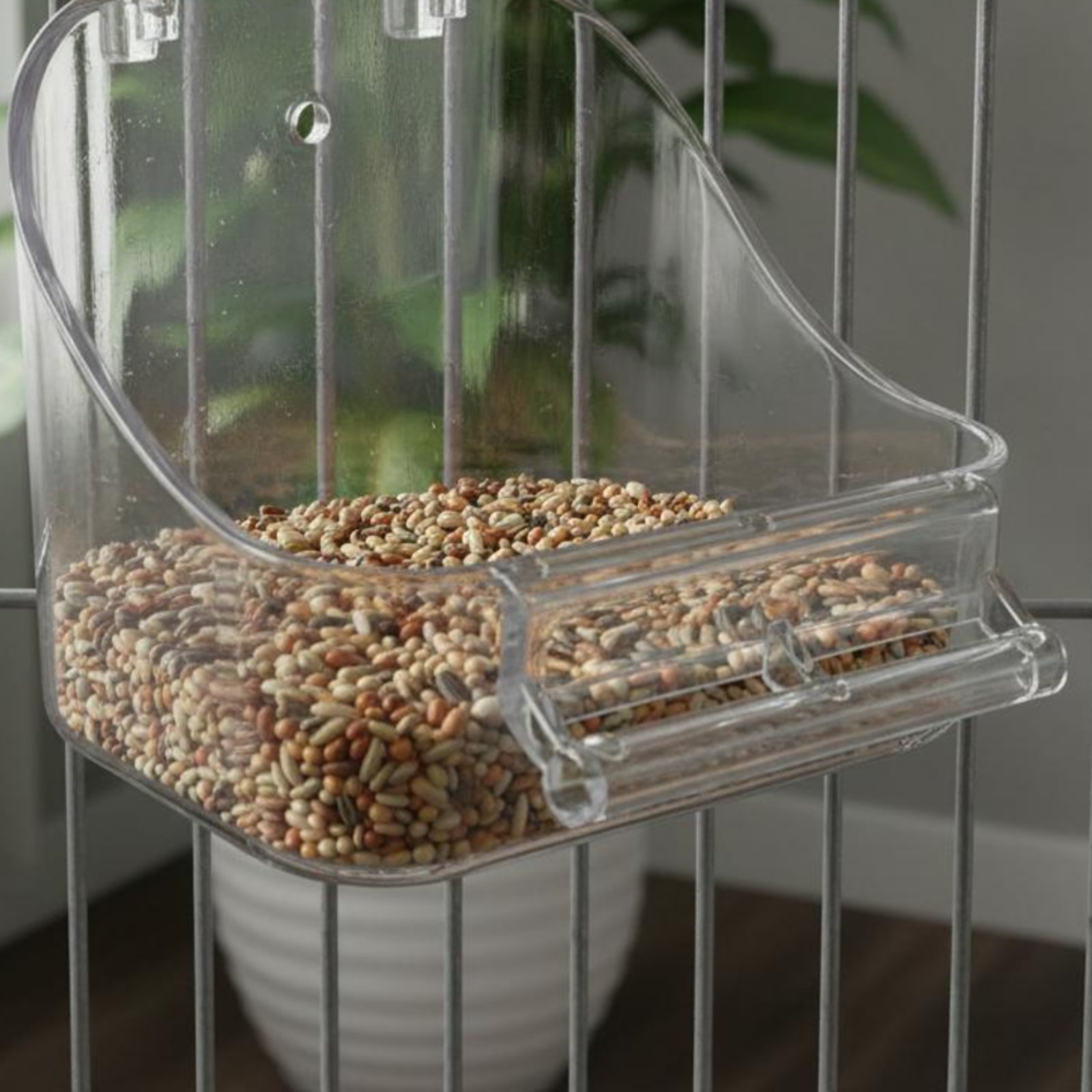 Pet Feeders - Vogelfutterschale Abnehmbare, an der Käfigmontage befestigte