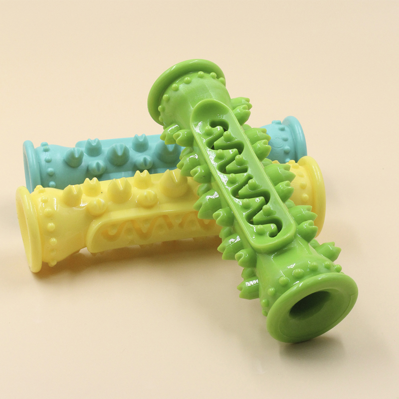 Indestructible Dog Chew Toy - Hund Zahnbürste Kauen Spielzeug Stick Weiche