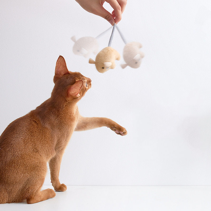 Plüsch-Katzenminze-Mäuse Spiel – Catnip Interactive Plush Mouse Bewertung und Preis