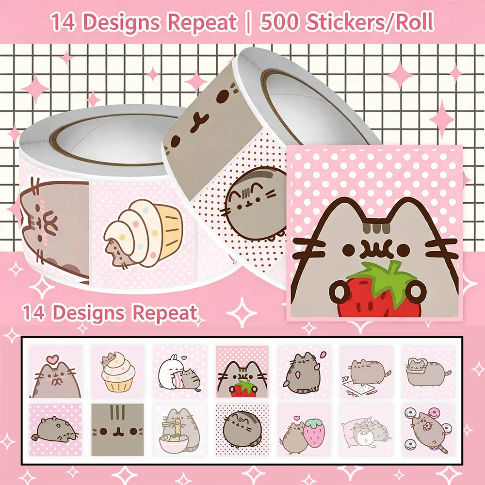 Hou 500 Stück Pusheen Cartoon- – Cat Toys Bewertung und Preis