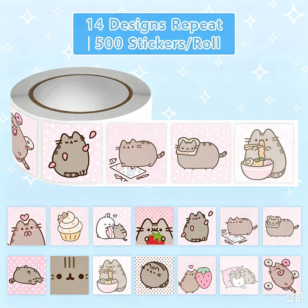 Hou 500 Stück Pusheen Cartoon- – Cat Toys Bewertung und Preis