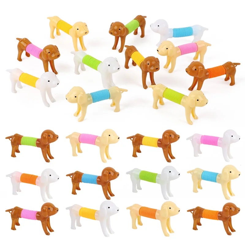 Langlebiges Buntes Dehnbares H – Interactive Squeaky Plush Dog Toy Bewertung und Preis