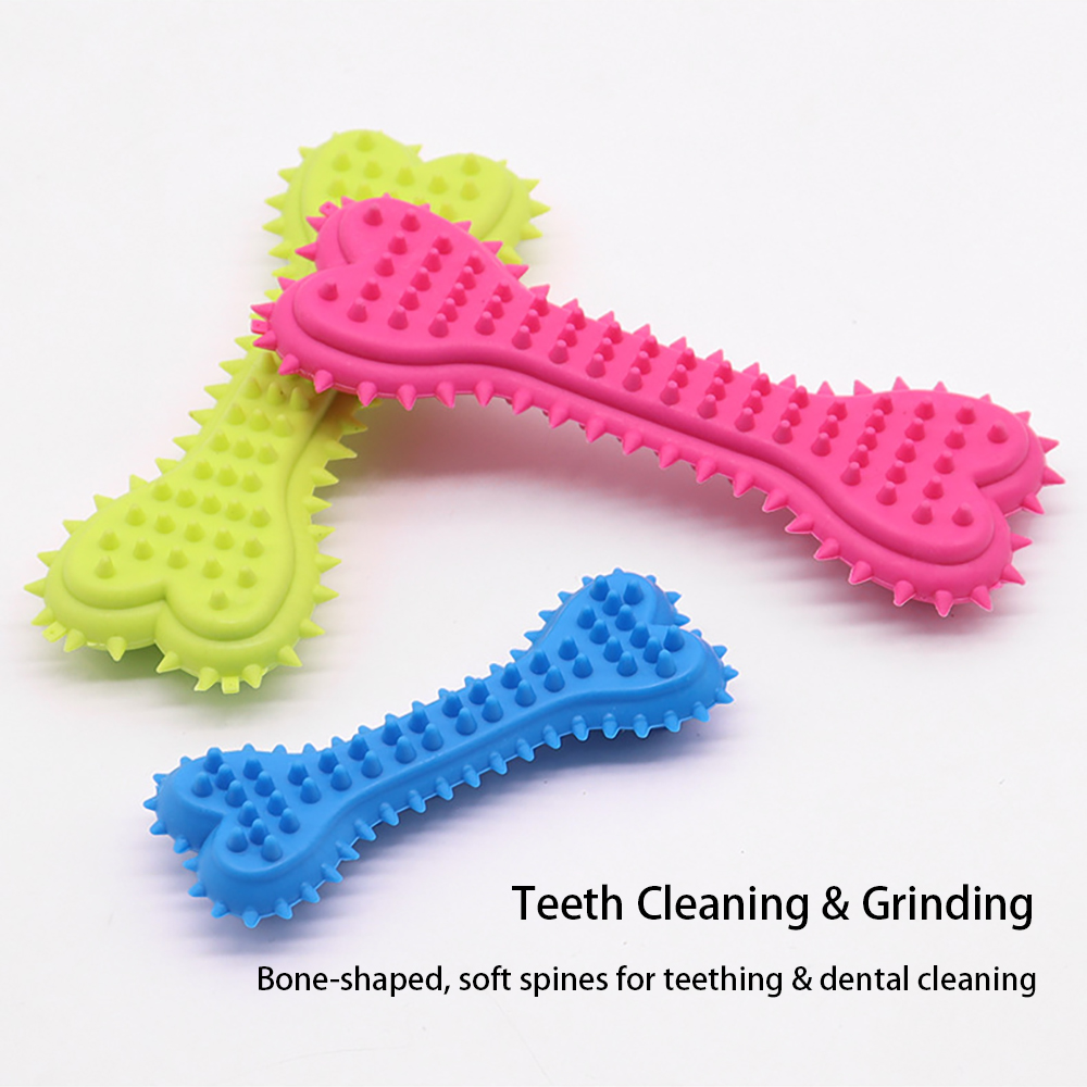 Haustierspielzeug in Knochenfo – Teeth Cleaning Dog Chew Bone Bewertung und Preis
